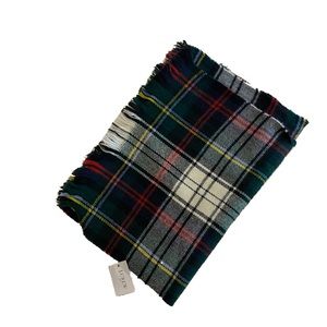 NWT J.Crew Plaid Acrylic Scarf